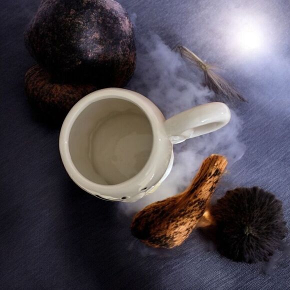 Halloween Ghost with a Broom Mug New - Picture 4 of 5